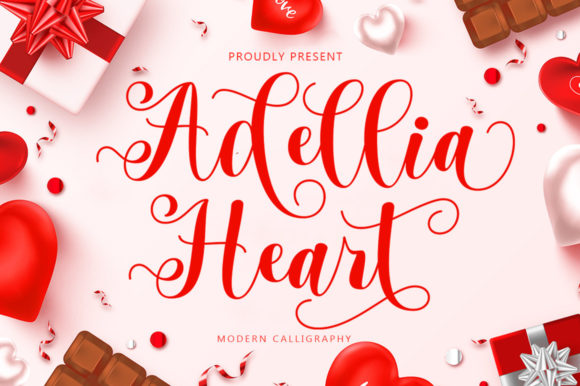 Adellia Heart: The Script Font That Elevated My Brand Identity