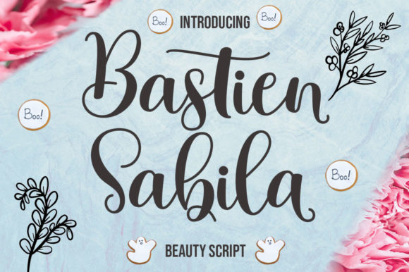 Bastien Sabila: A Free-Flowing Script Font for Editorial Elegance