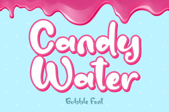 Candy Water: A Bubbly Handwritten Font for Editorial Projects