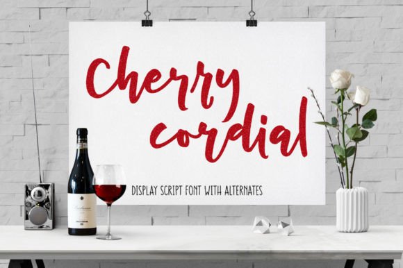 Cherry Cordial: The Script Font That Elevates Campaign Visuals