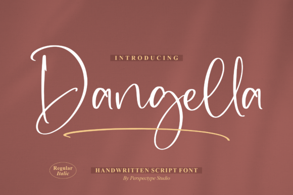 Dangella: The Handwritten Script Font for Scroll-Stopping Visuals