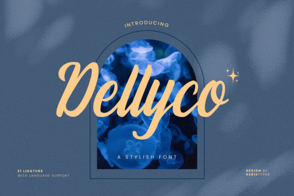 Dellyco Script Font: Elevate Your Brand With Elegant Typography