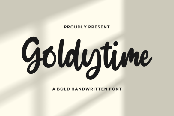 Goldytime: A Script Font Review for Elegant Campaign Design