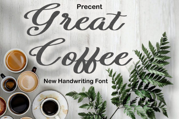 Great Coffee: The Script Font That Makes Campaigns Pop