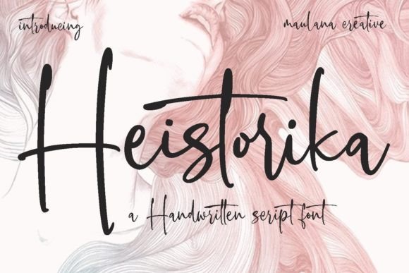 Heistorika: The Handwritten Script Font for Handmade Brands
