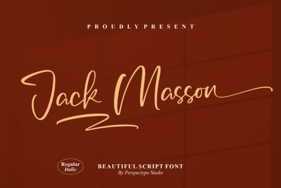 Jack Masson: A Handwritten Script Font for Editorial Design