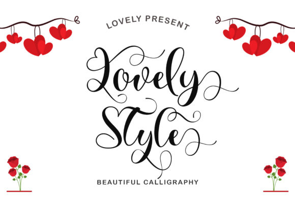 Lovely Style: A Script Font for Handmade Branding and Labels