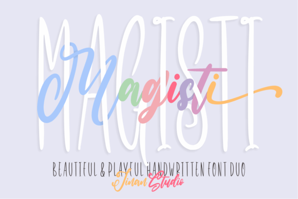Magisti Duo: The Perfect Script Font for Polished Brand Identity