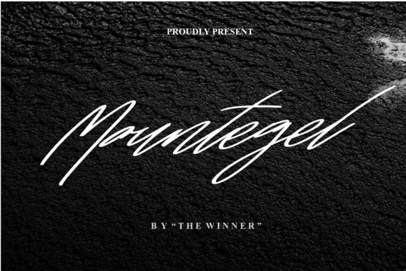 Mountegel Script Font: A Polished Upgrade for Small Business Branding