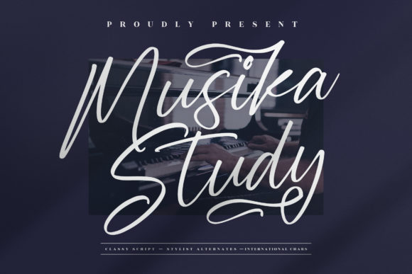 Musika Study: A Relaxed Script Font for Modern Campaign Design