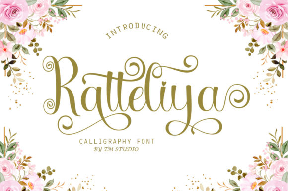 Ratteliya: Elevating Digital Brand Identity with Elegant Script Typography