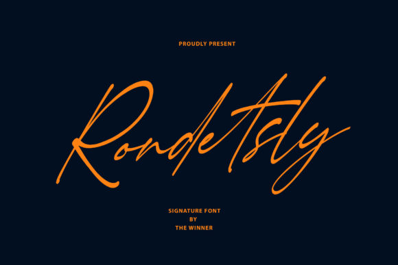 Rondetsly: A Stylish Script Font for Modern Brand Identity