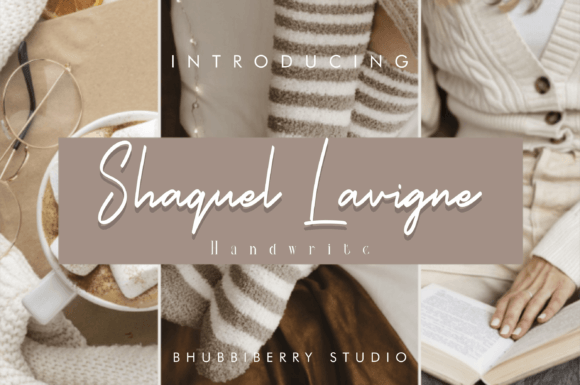Shaquel Lavigne: The Perfect Script Font for Handmade Branding