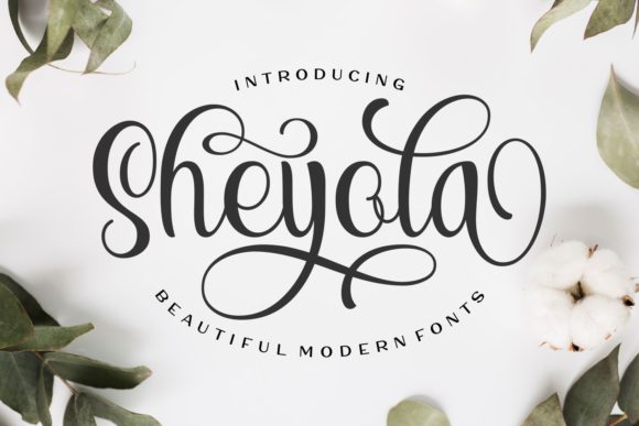 Sheyola: The Script Font That Elevates Campaign Visuals