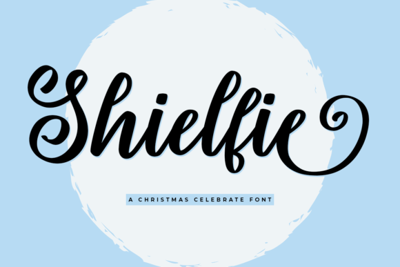 Shielfie: A Refined Script Font for Elegant Editorial Design