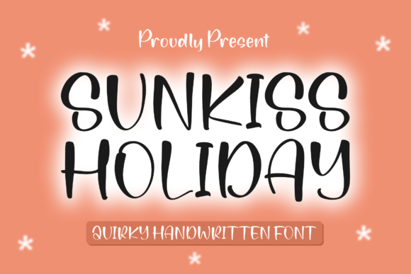 Sunkiss Holiday: A Quirky Handwritten Font for Modern Web Design