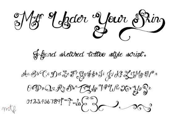 Under Your Skin: The Script Font for Scroll-Stopping Visuals