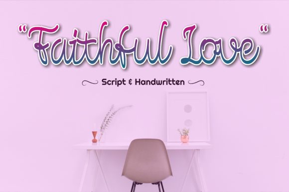 Why Faithful Love is the Script Font Your Editorial Design Needs
