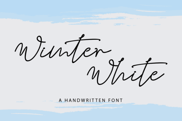 Wimter White: A Soft Script Font for Romantic Brand Identities